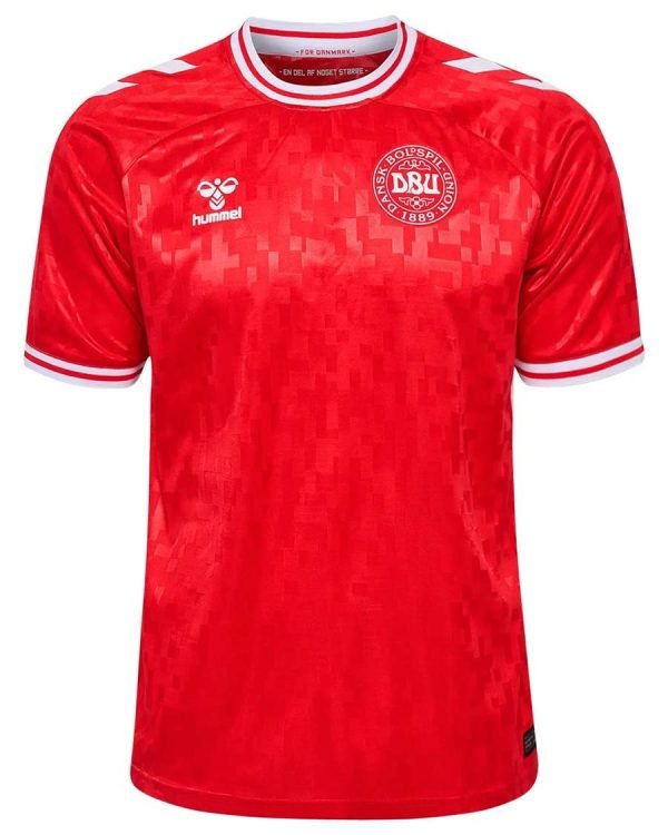 EURO 2024: Danmark landsholdstrøje (hjemmebane)