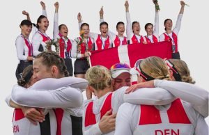 Danmark stiller med i alt 16 roere til OL i Paris
