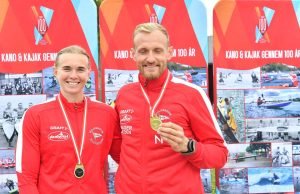 DM i kajak: Anne-Sofie Winther & Mads Brandt Petersen blev danmarksmester